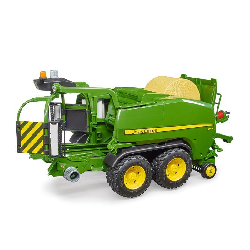 Bruder John Deere балирачка за кругли бали (4+)