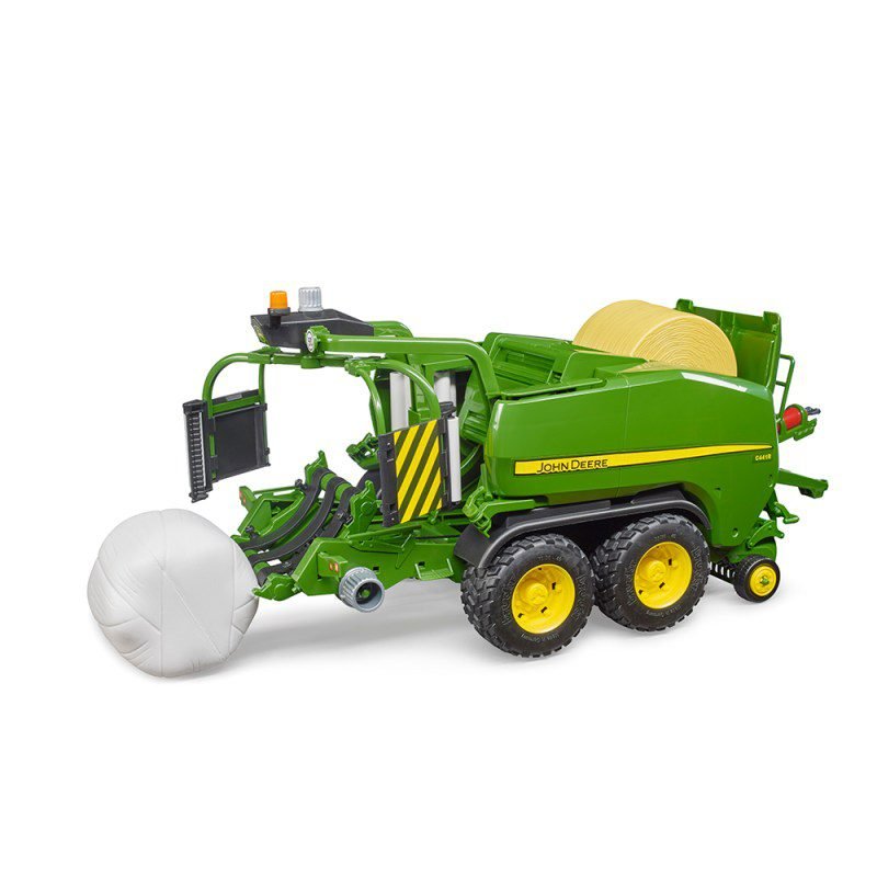 Bruder John Deere балирачка за кругли бали (4+)