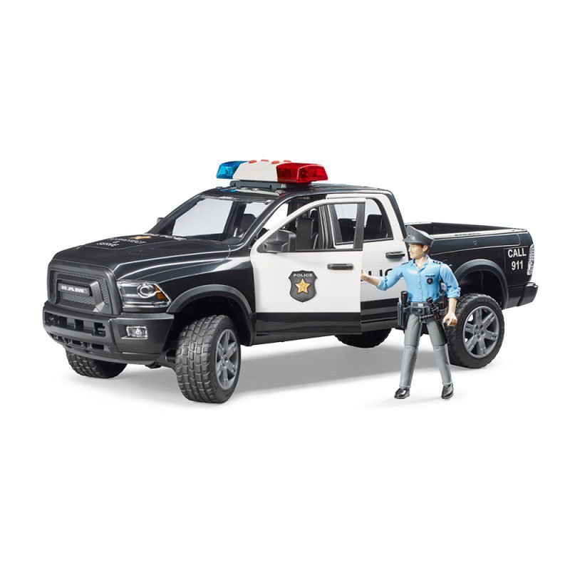 Bruder RAM 2500 возило со фигура полицаец (4+)