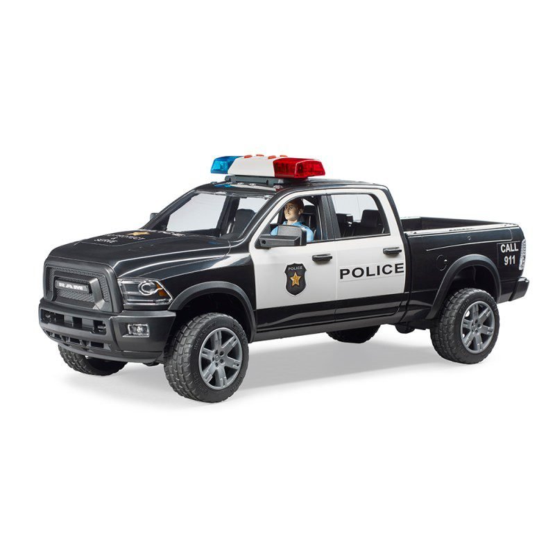 Bruder RAM 2500 возило со фигура полицаец (4+)