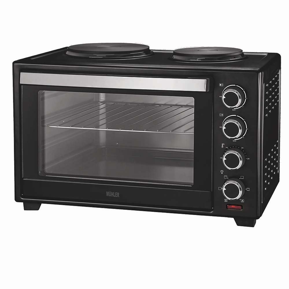 Печка готварска Muhler MN-4809 N, Чернa
