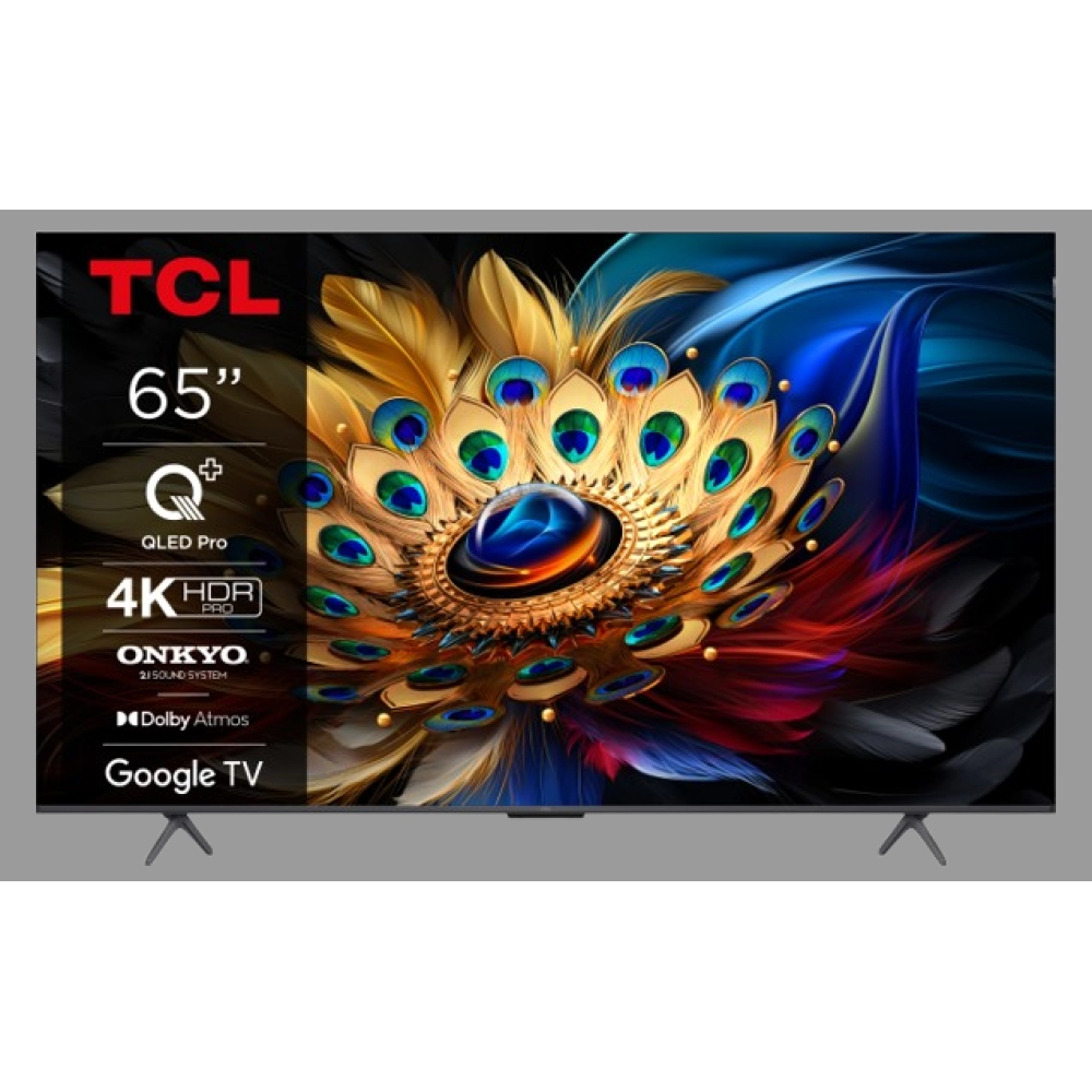 Телевизор TCL 65 C61B 65"(139.7m) 4К UHD QLED GOOGLE TV