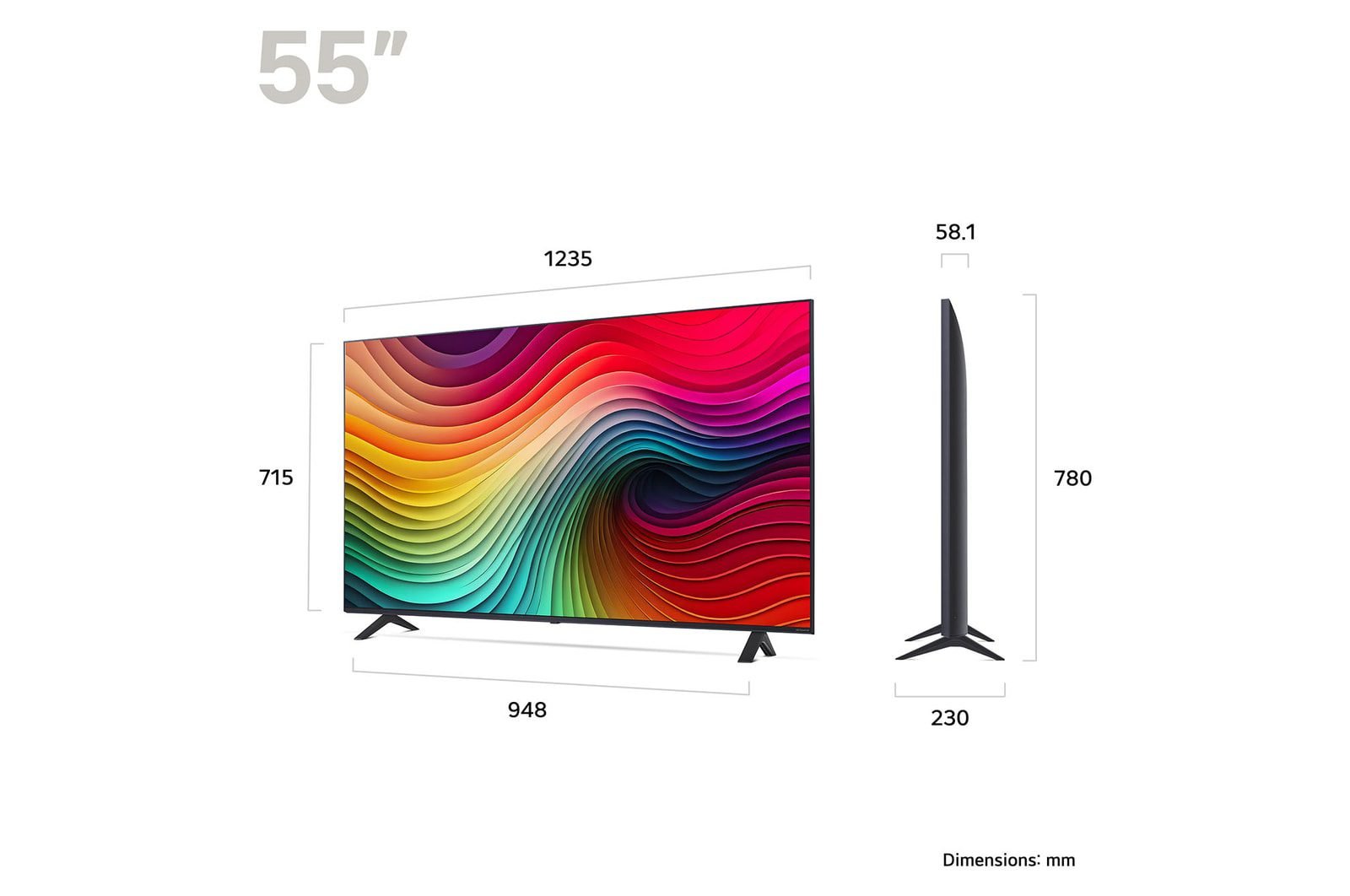 LG Телевизор 55 NANO 81T3A 55″(139cm) 4K UHD SMART TV