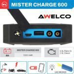 MISTERCHARGE600 Инверторски мобилен стартер 12V 300A - SBDMK WEBSHOP