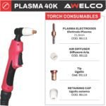 PLASMA40K Инверторска Плазма 40А со интегриран компресор - SBDMK WEBSHOP