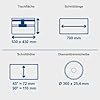 Машина за сечење плочки и бекатон Scheppach HSM3500 360mm | 700 mm должина на рез | 110 mm висина на рез - Image 3