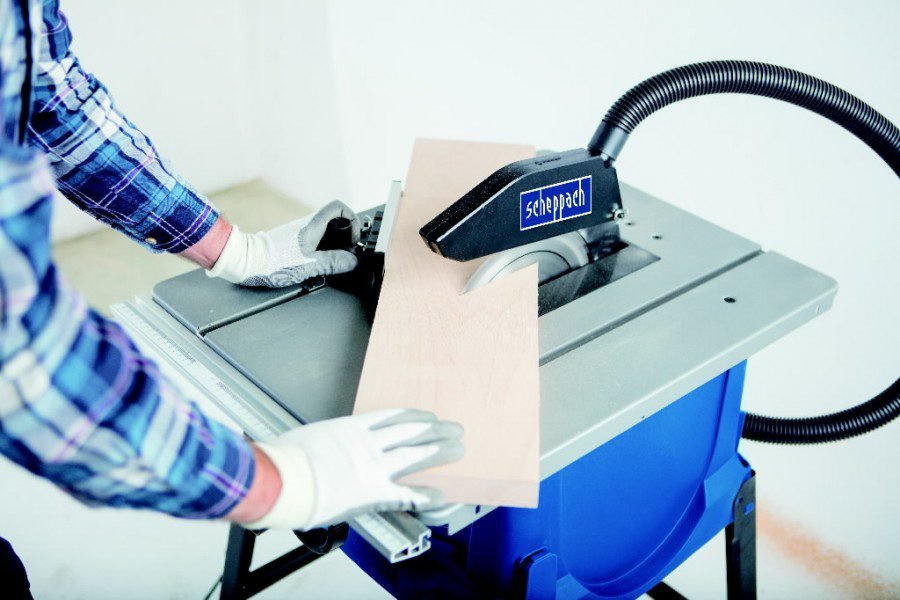Стабилен циркулар кружна пила HS100S Scheppach 10" | 2000W | диск 250–255 mm | 6500 rpm - Image 5