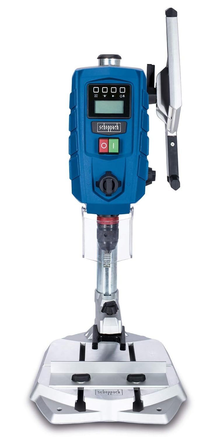 Столна бормашина DP60 Scheppach | 710W | 2 брзини | варио 170–2600 rpm | Laser + LED - Image 2
