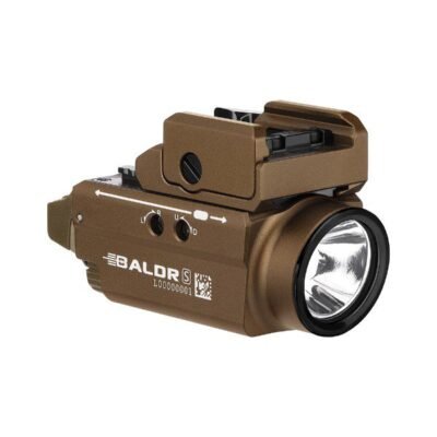 Baldr S Desert Tan Olight тактичка батериска лампа 800 lumeni плус со зелен ласер