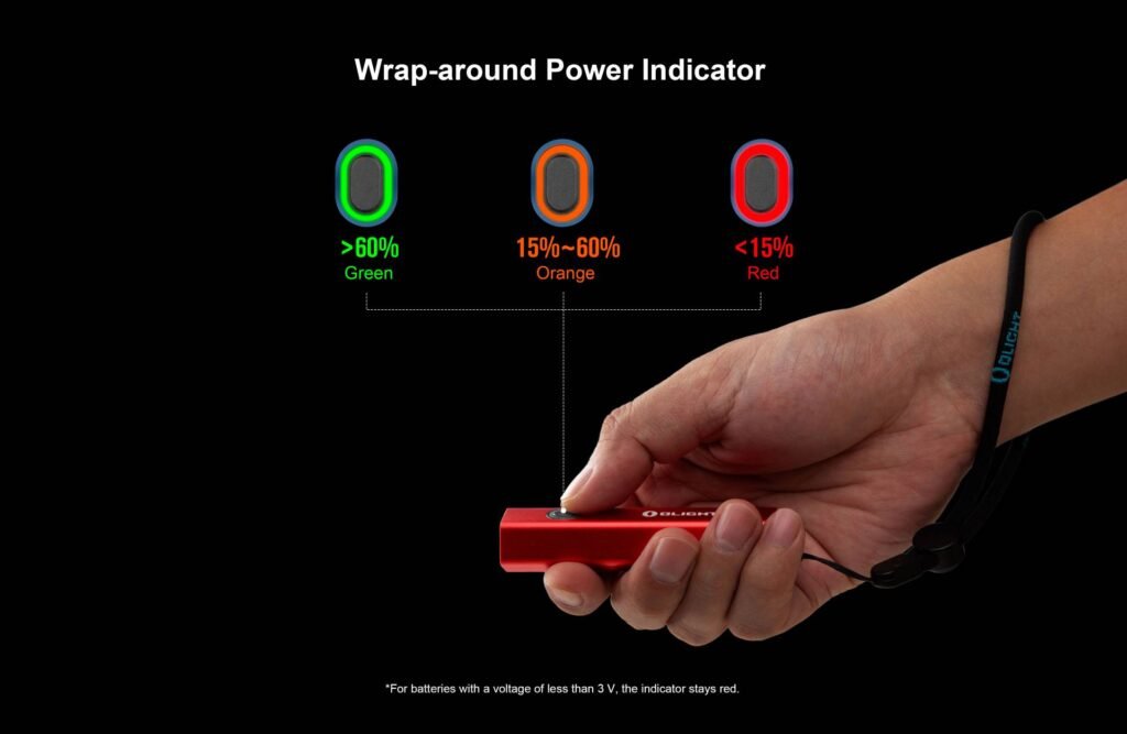 Olight батериска лампа Diffuse black