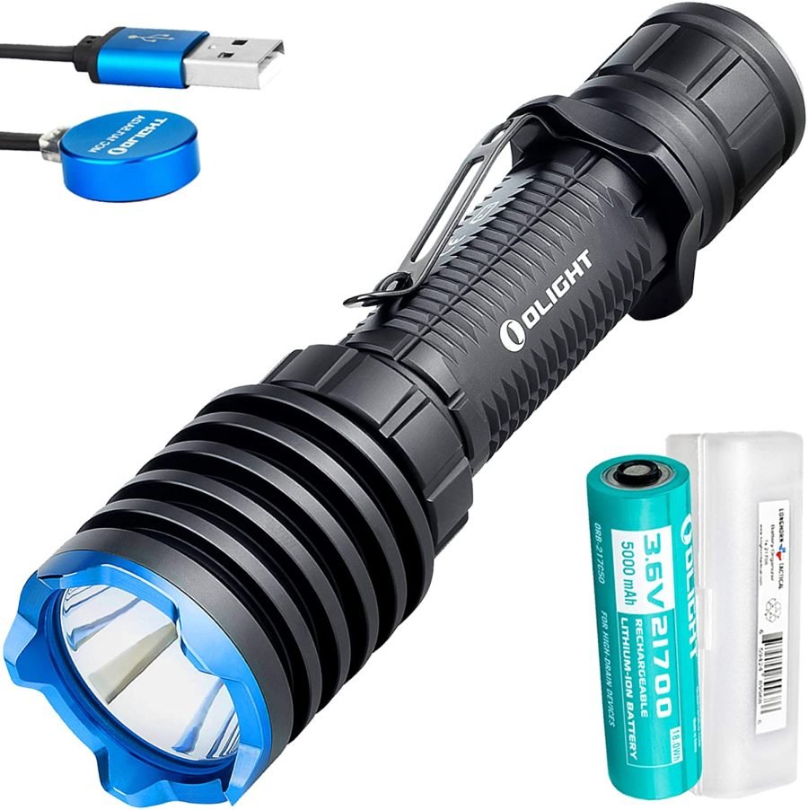 Батериска лампа Olight Warrior X Pro Tactical | 2250 lumens | 600 m | 21700 | 239 g - Image 2