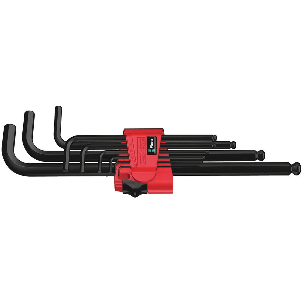 Комплет инбуси долги 950/9 hex 1,5-10mm 9 парчиња
