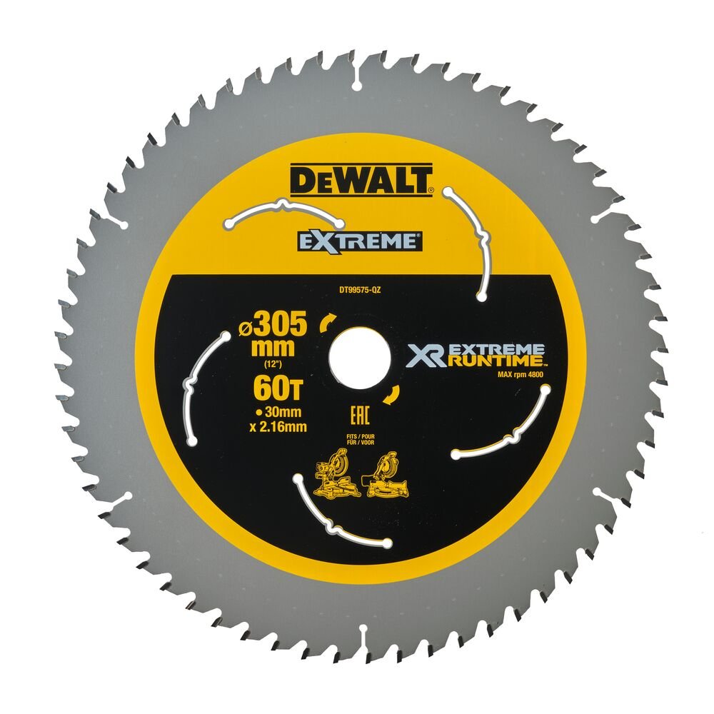 Пила за циркулар xr 305mm x 30mm 60t flexvolt