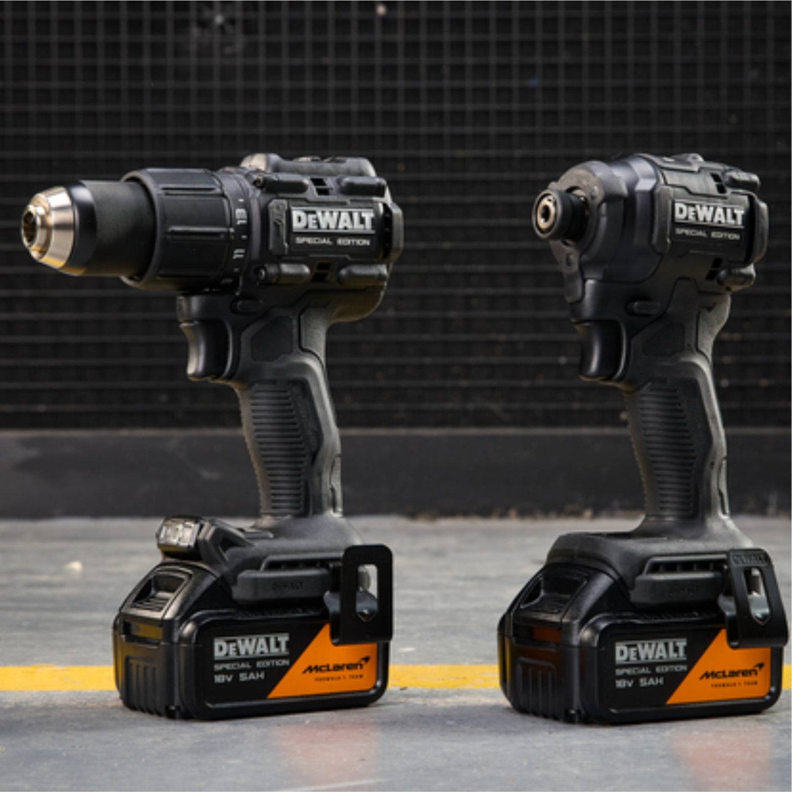 18v Сет вибр. дупчалка + удар. одвртувач 2x5ah mclaren f1 special edition - Image 3