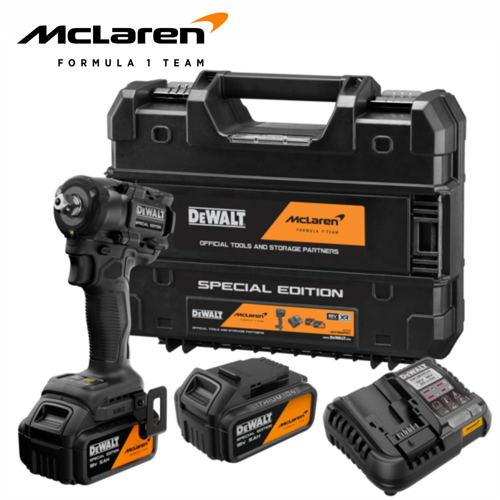 18v Ударен одвртувач 1/2 2x5ah 406/610nm mclaren f1 special edition - Image 2