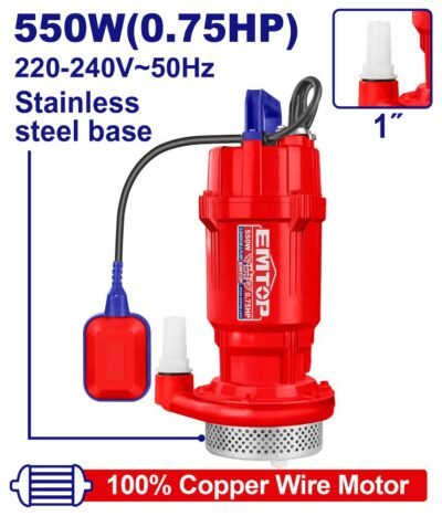 Потопна пумпа 550W EWPPS05501 Emtop