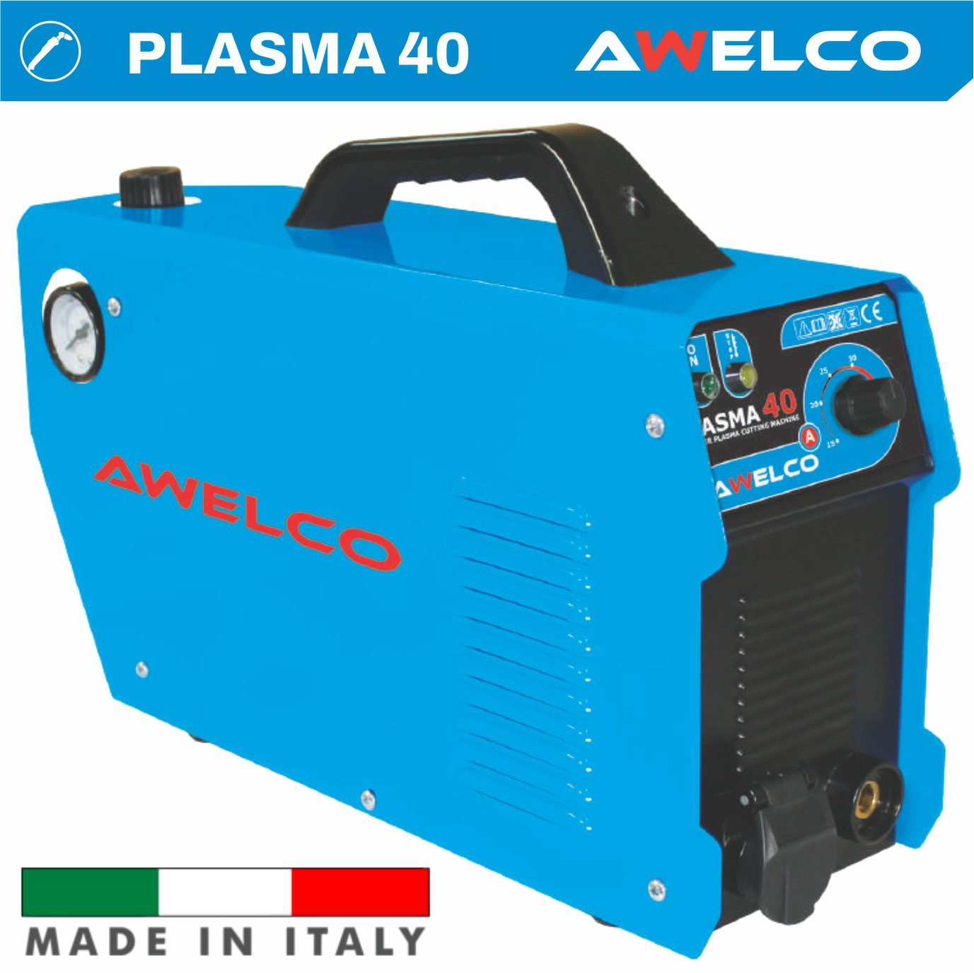 Инверторска Плазма Awelco Plasma 40 Compressor | 15-40 A | 230 V | 10 mm | 25% @ 40A - Image 5