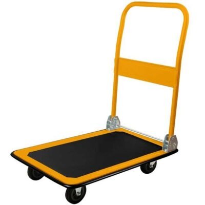 КОЛИЧКА ПЛАТФОРМА ЗА ТОВАР НА 4 ТРКАЛА 300КГ 900x600mm 62606 ТОЛСЕН
