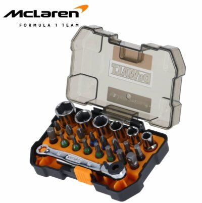 Гарнитура битови 24 парчиња со крцкало mclaren f1