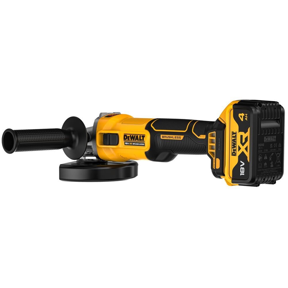 ДЕВ 18v Аголна брусилка 2x4ah 125mm brushless tstak - Image 3