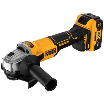 ДЕВ 18v Аголна брусилка 2x4ah 125mm brushless tstak