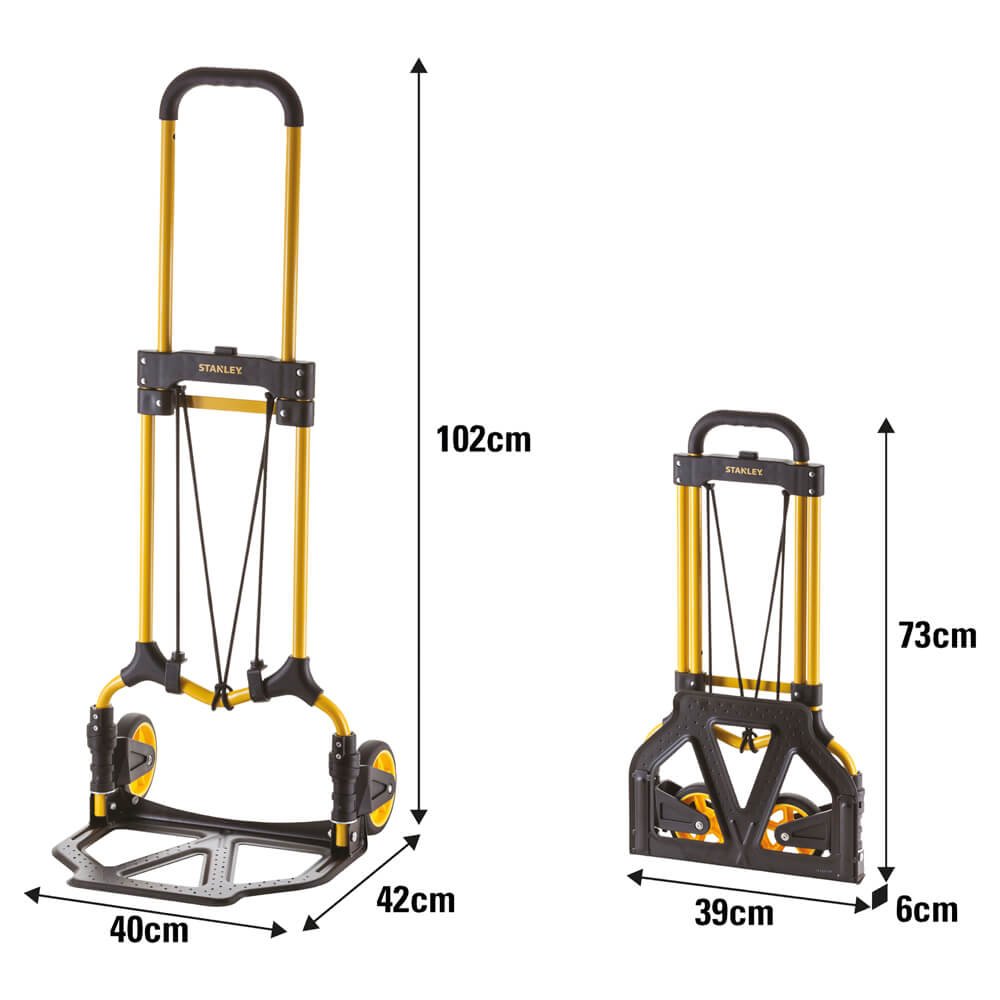 ТРАНСПОРТНА КОЛИЧКА Stanley SXWT-FT580 | 70 kg | 39 x 29 cm | 3.9 kg | Челична - Image 2