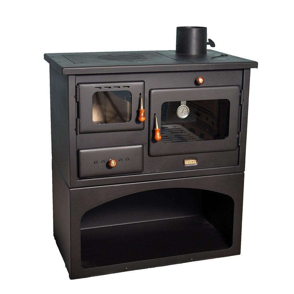 Шпорет на дрва PRITY 1P34 | 10.1 kW | 70 kg | лев - Image 2