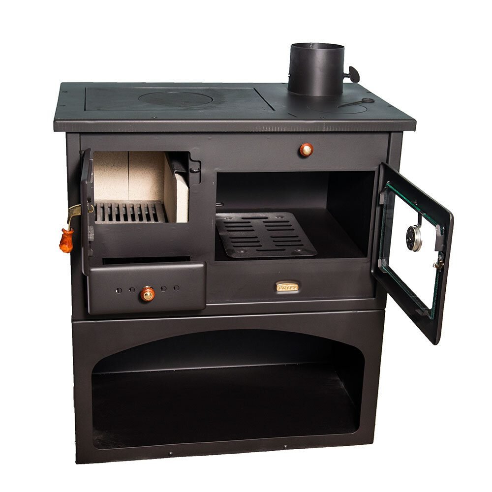 Шпорет на дрва PRITY 1P34 | 10.1 kW | 70 kg | лев - Image 3